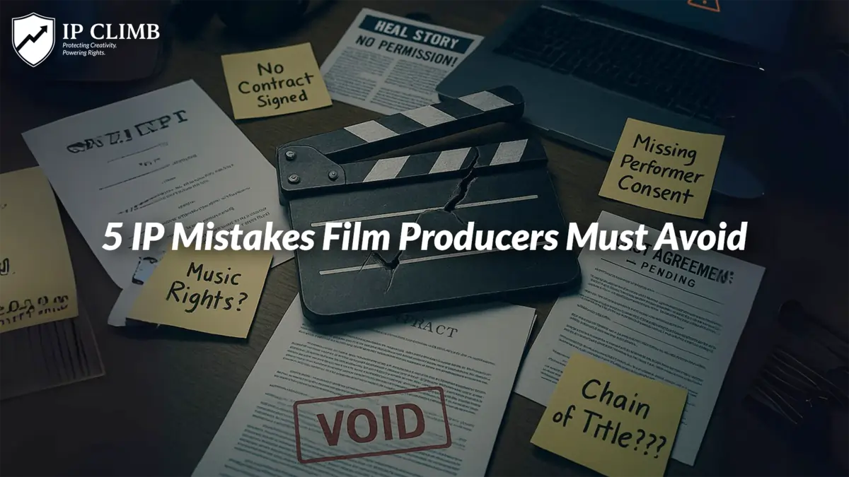 5 IP Mistakes Film Producers Must Avoid